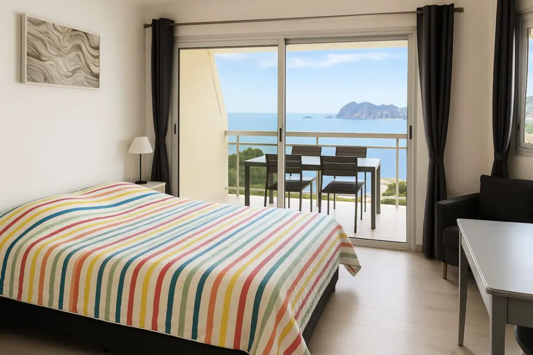 Luminous apartman tengeri kilátással La Ciotat