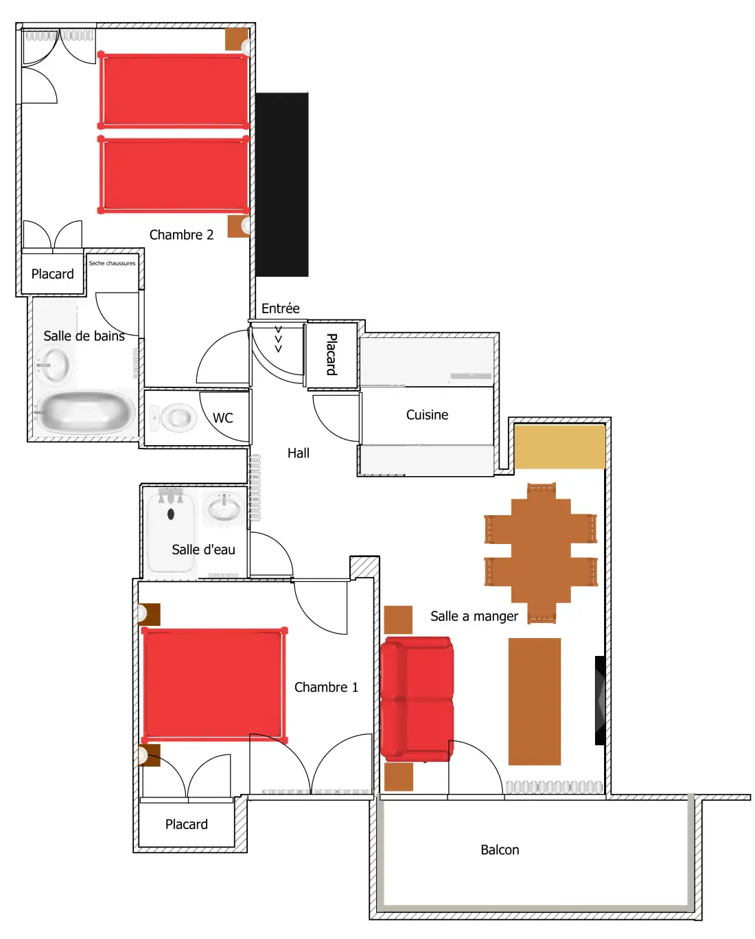Apartmanok La Clusaz