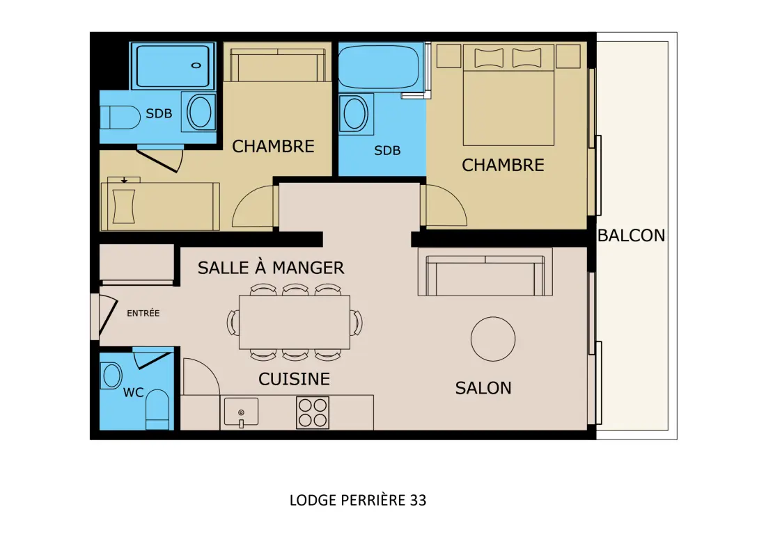 Residence Lodge Perriere