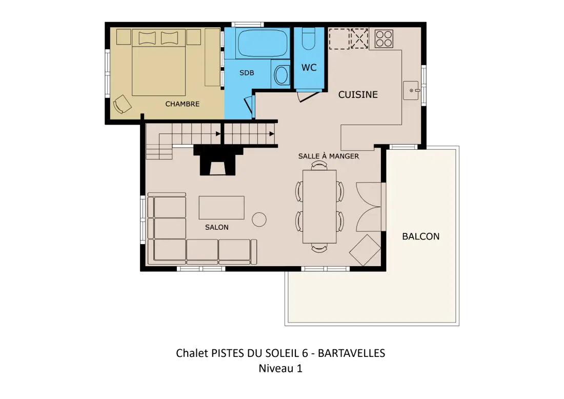 Residence Pistes Du Soleil 6 / Bartavelles