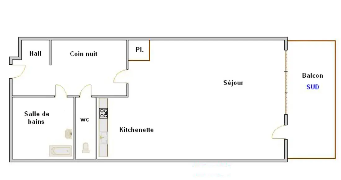 Studio in La Clusaz