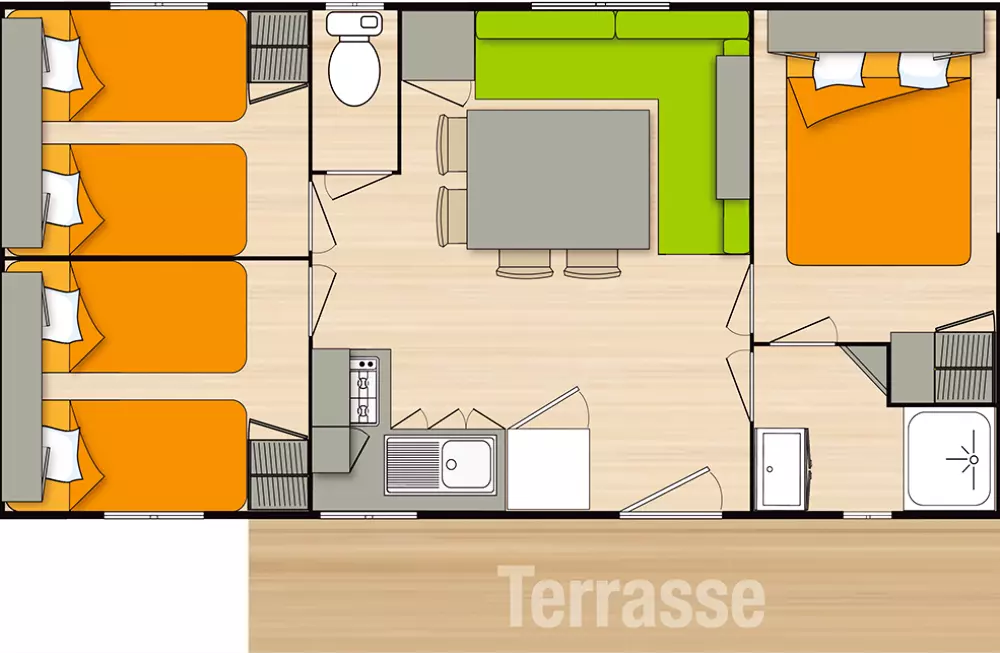 Camping Au Vallon Rouge 4 Sterren★★★★