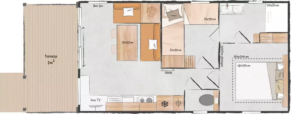 Campingplatz Le Parc Des Chênes 3 Sterne★★★