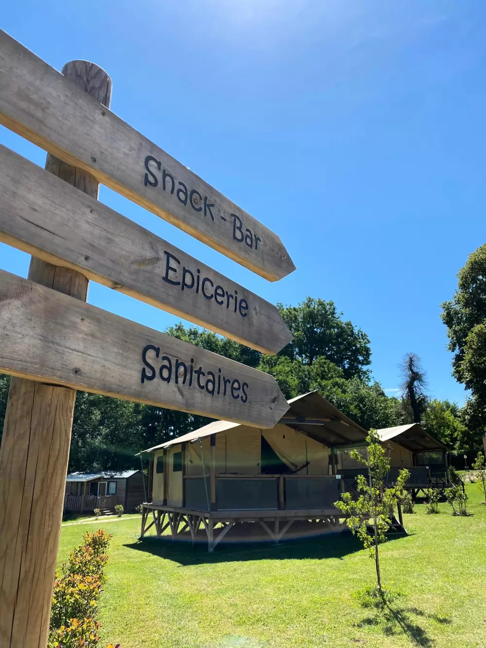 Campingplads Le Domaine du Bois Coquet Tæt på