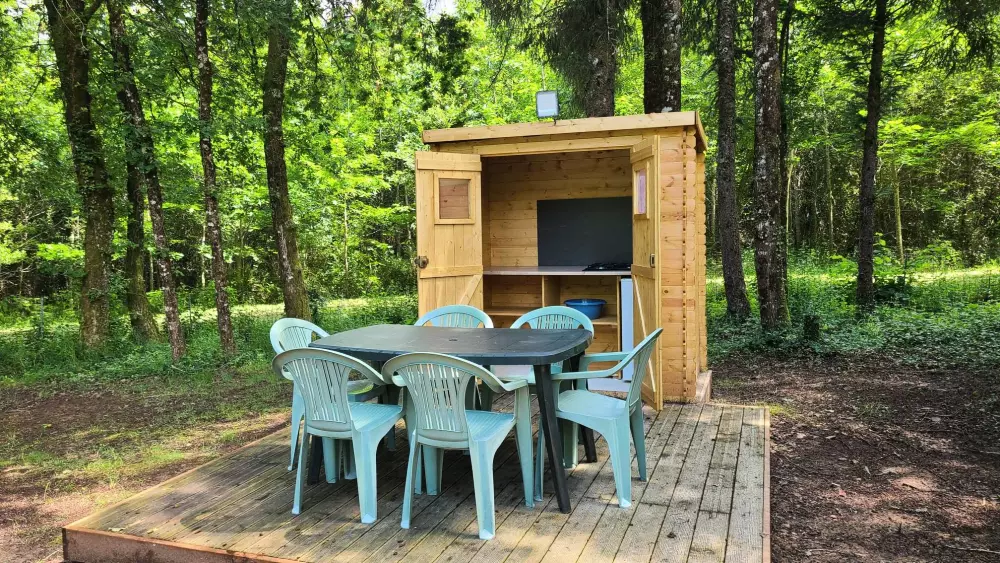 Campingplads Le Domaine du Bois Coquet Tæt på