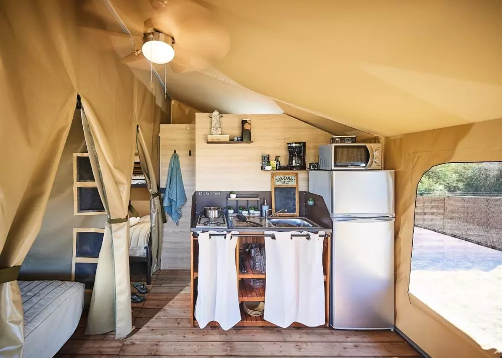 Campingplads Le Domaine du Bois Coquet Tæt på