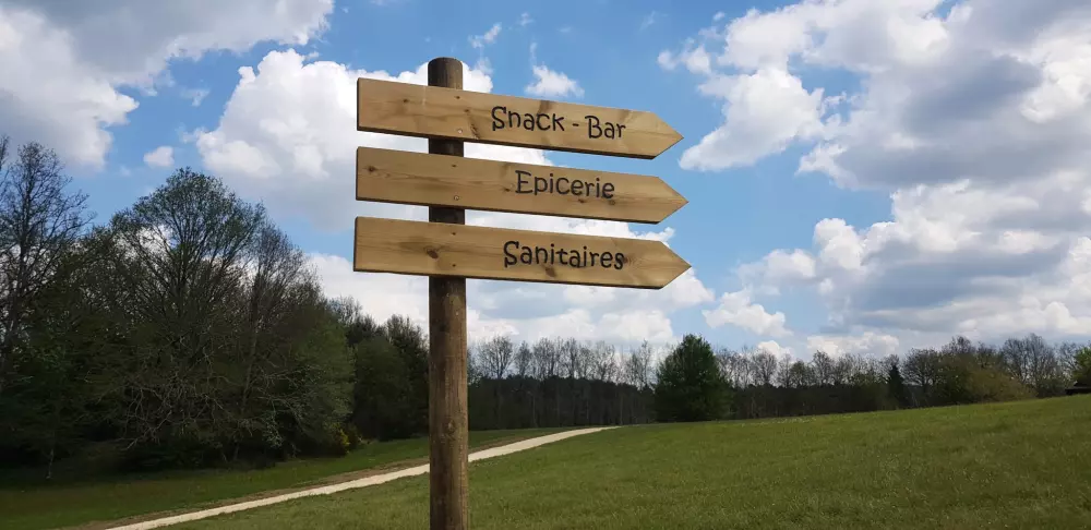 Campingplads Le Domaine du Bois Coquet Tæt på