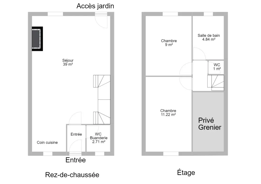 Gîte de France Gîtes de France 4/6 Personen b 3 Ähren