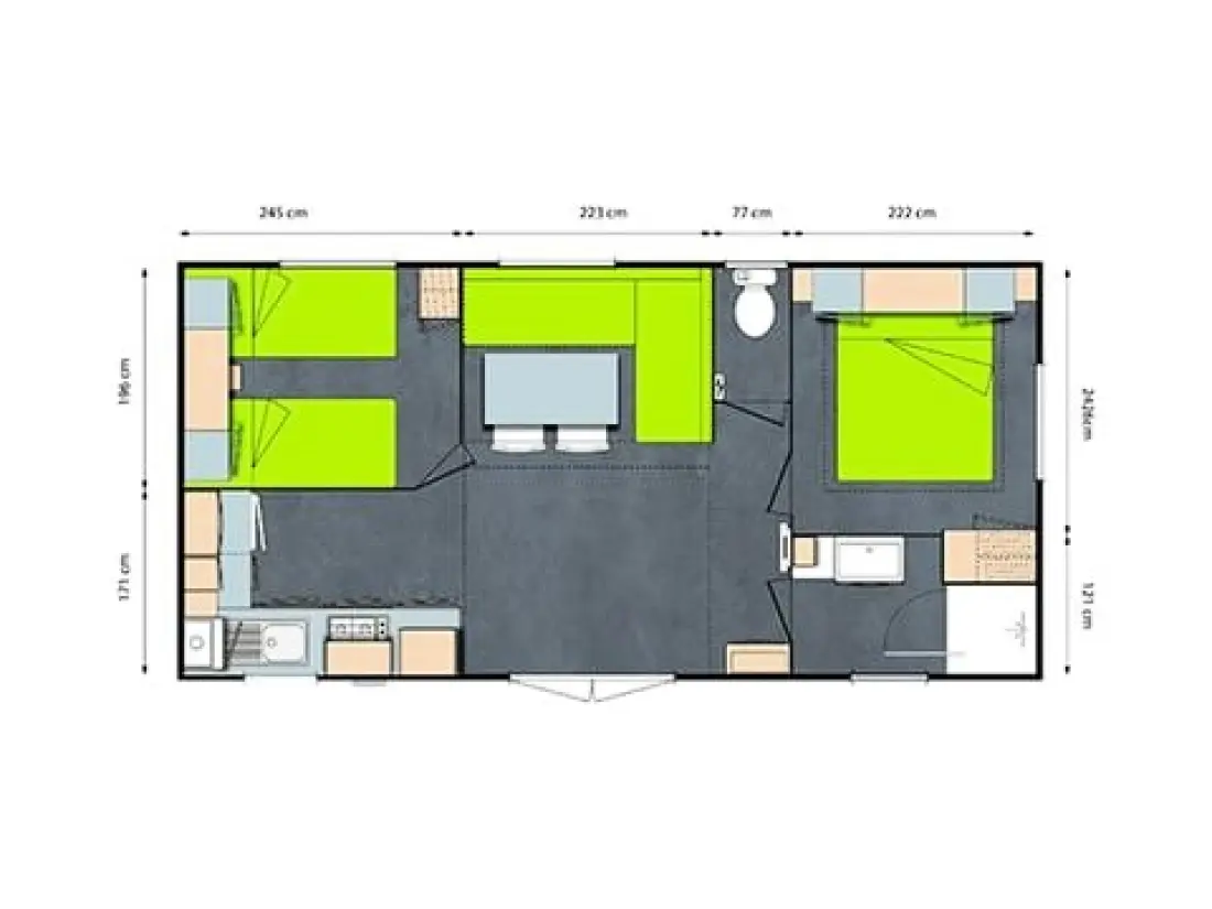 Camping Paradis - Le Grand R4 Sterne★★★★