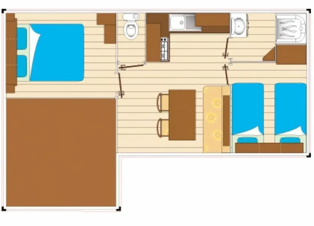 Camping Les Flots Bleus 4 Sterren★★★★