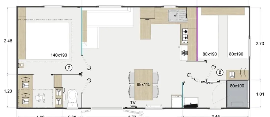 Camping Paradis le Grand'R4 Stelle★★★★
