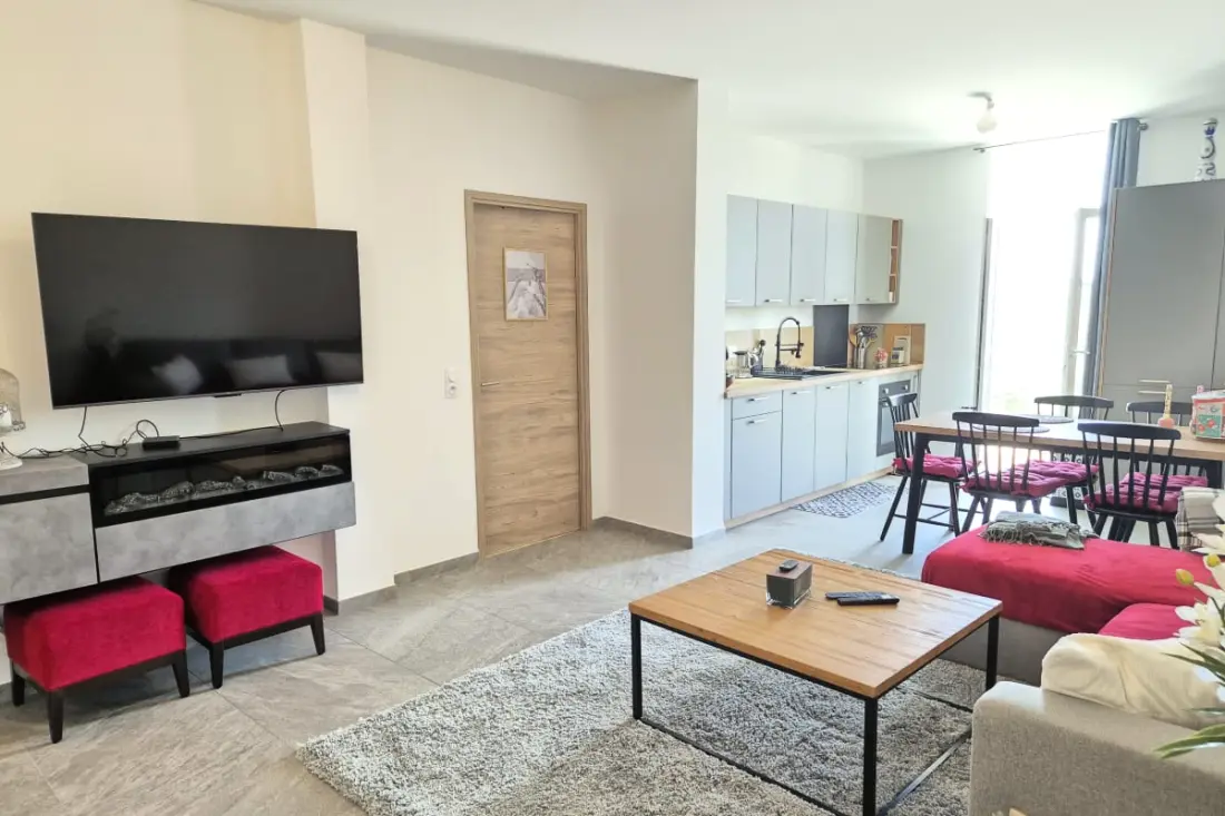 Charming Modern Apartman Au Pied Des Pistes - Le Revard