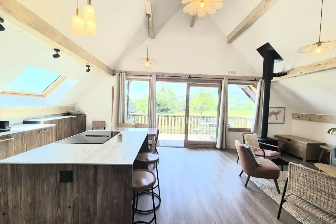 Gyönyörű Chalet 6 alvás nyugodt
