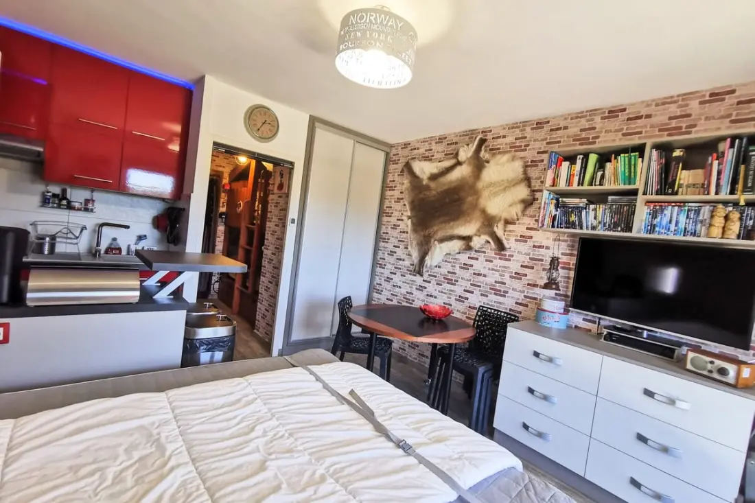 Apartman Cosy A "wapiti" a Pied des Pistes-ben