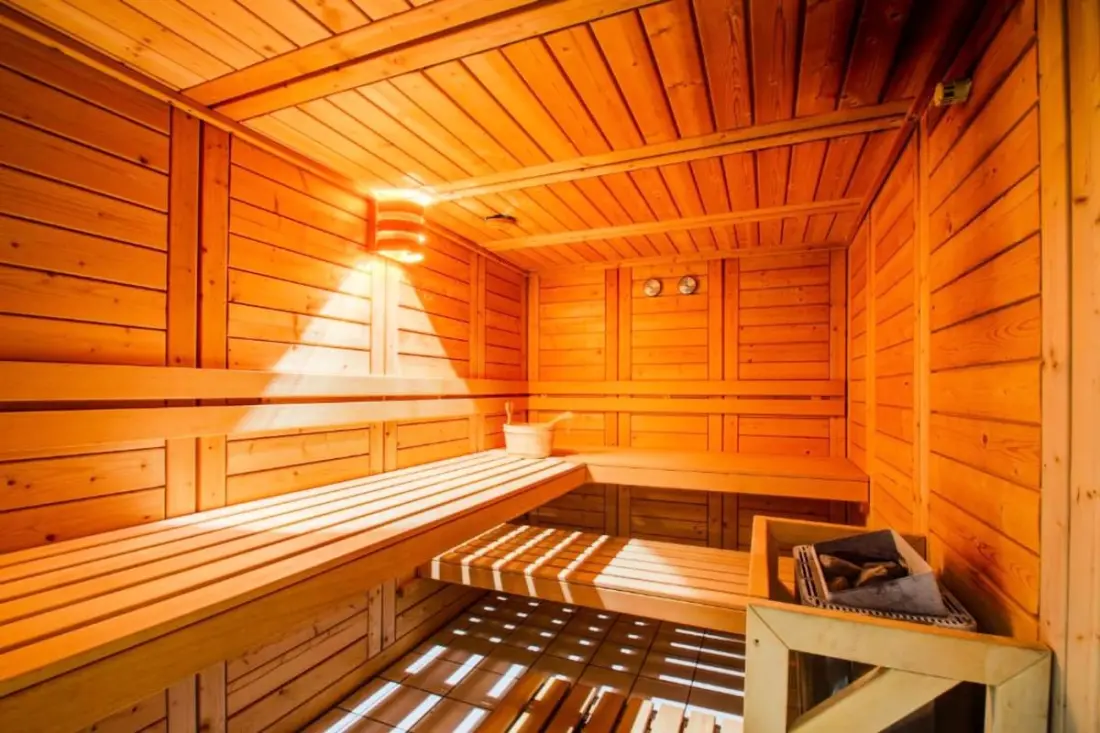 Studio 2 Pers. A Pool és a Sauna Access