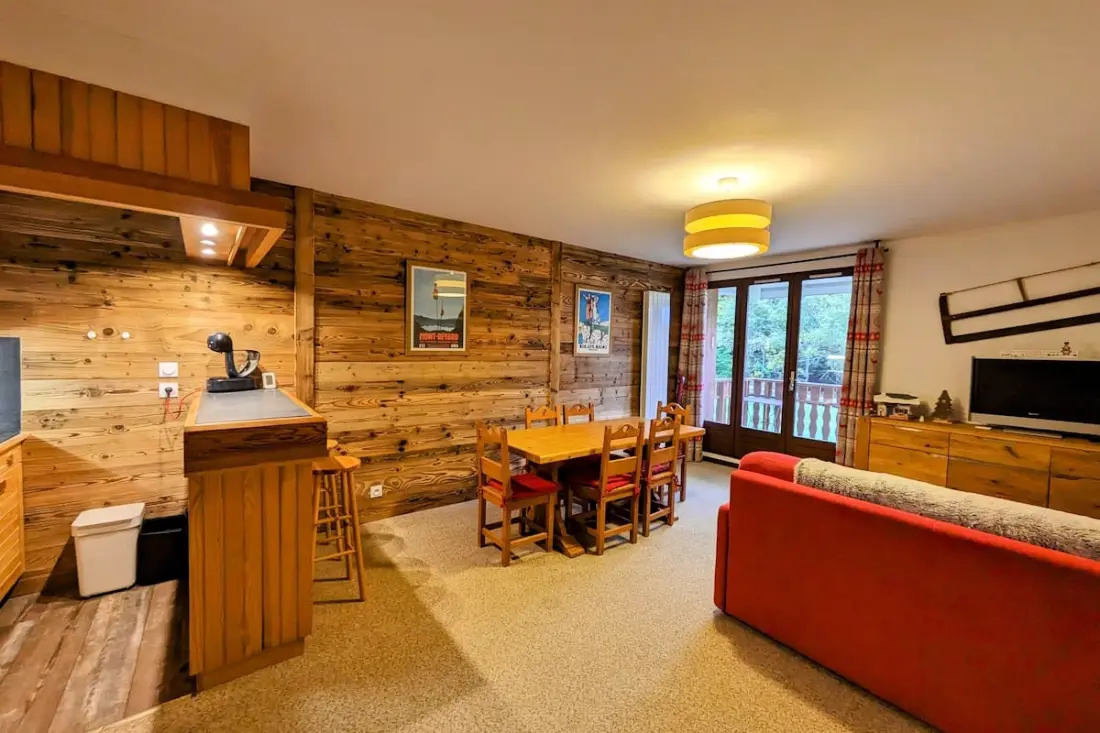 Kiváló apartman a lejtők lábánál - Le Chamois3 Csillagok★★★