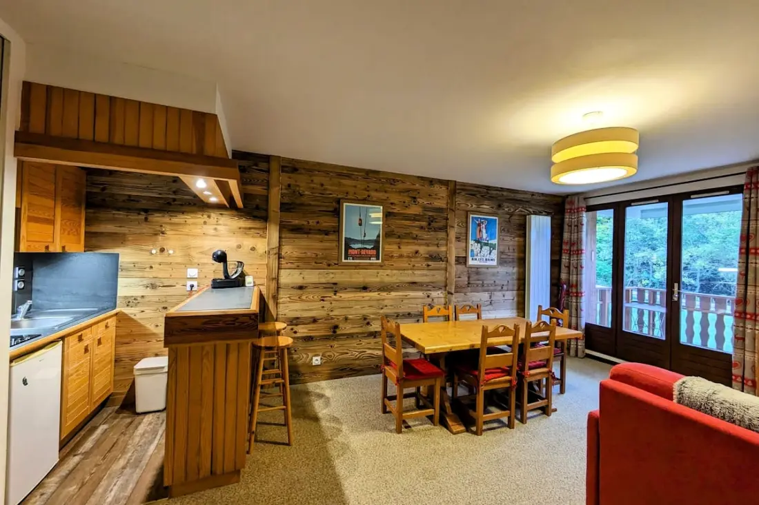Kiváló apartman a lejtők lábánál - Le Chamois3 Csillagok★★★