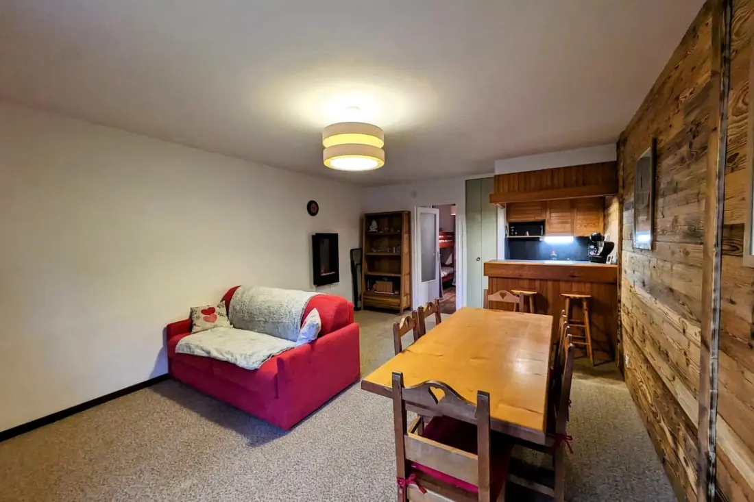 Kiváló apartman a lejtők lábánál - Le Chamois3 Csillagok★★★