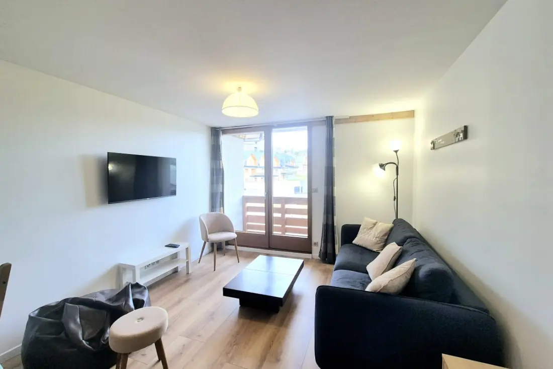 Meleg lakás La Féclaz szívében - 5 ember - 48m2
