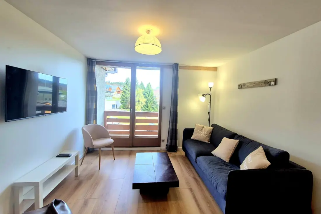 Meleg lakás La Féclaz szívében - 5 ember - 48m2