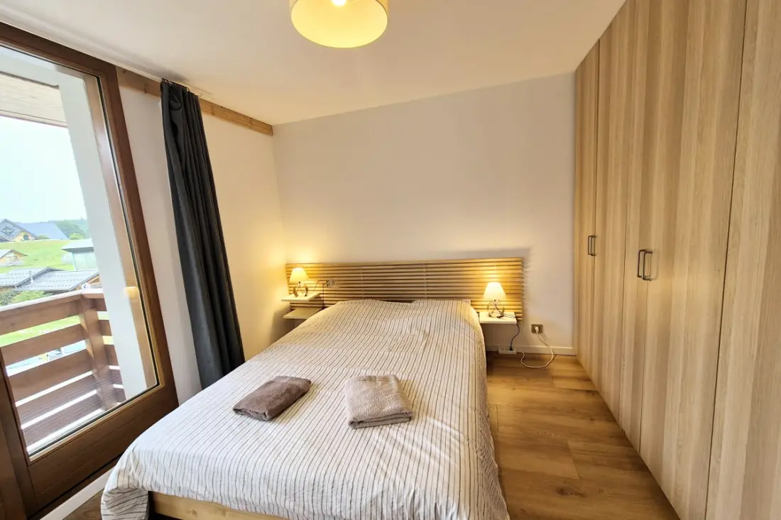 Meleg lakás La Féclaz szívében - 5 ember - 48m2