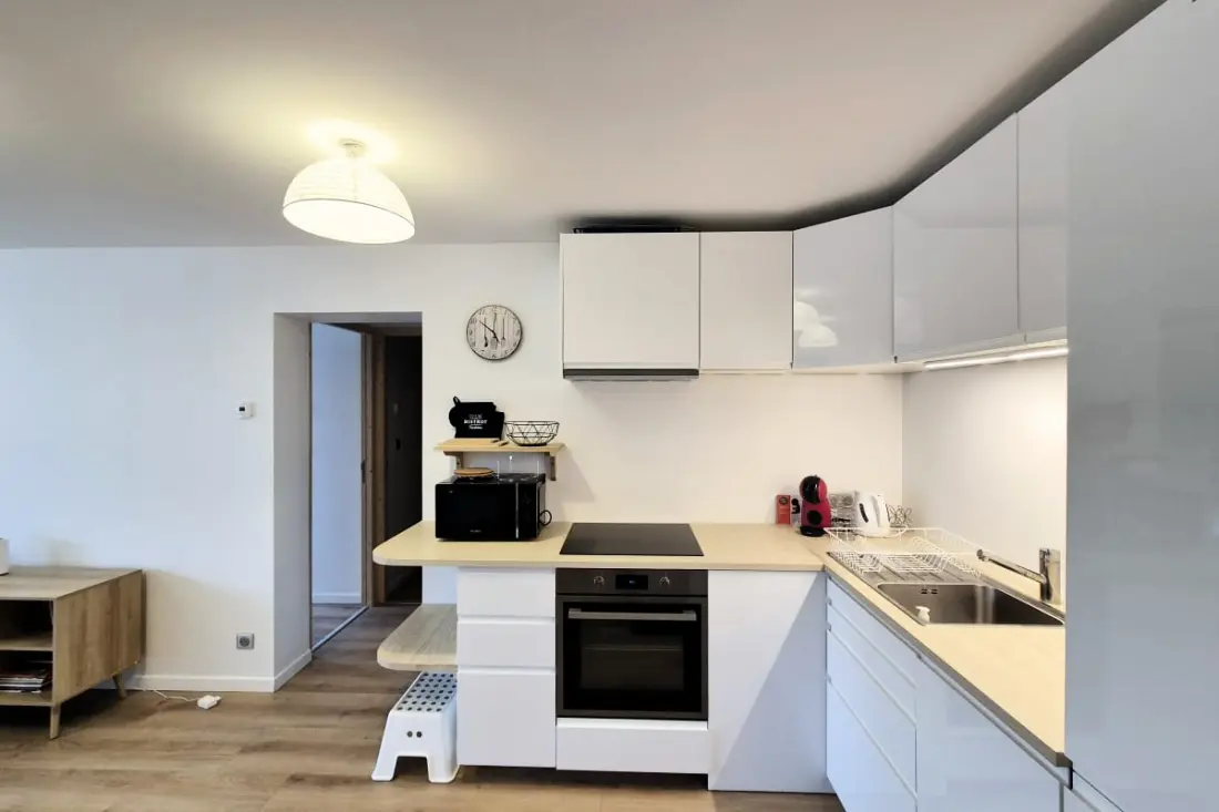 Meleg lakás La Féclaz szívében - 5 ember - 48m2