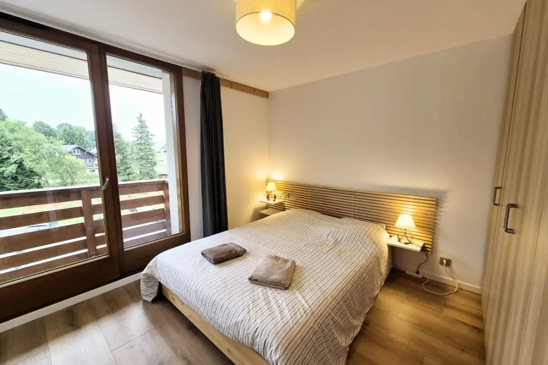 Meleg lakás La Féclaz szívében - 5 ember - 48m2