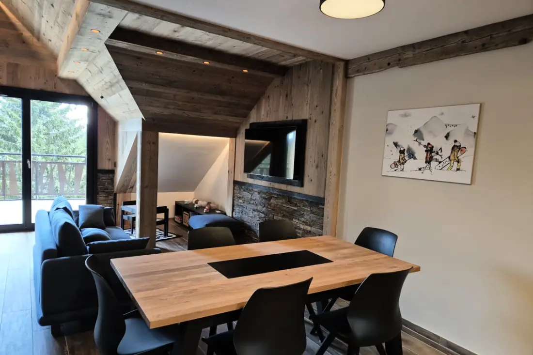 Kivételes apartman Aux Pieds Des Pistes