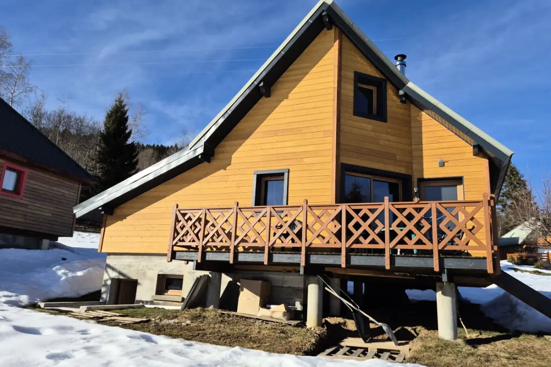 Chalet Nordique 6 ember számára La Féclaz - Nyári medence