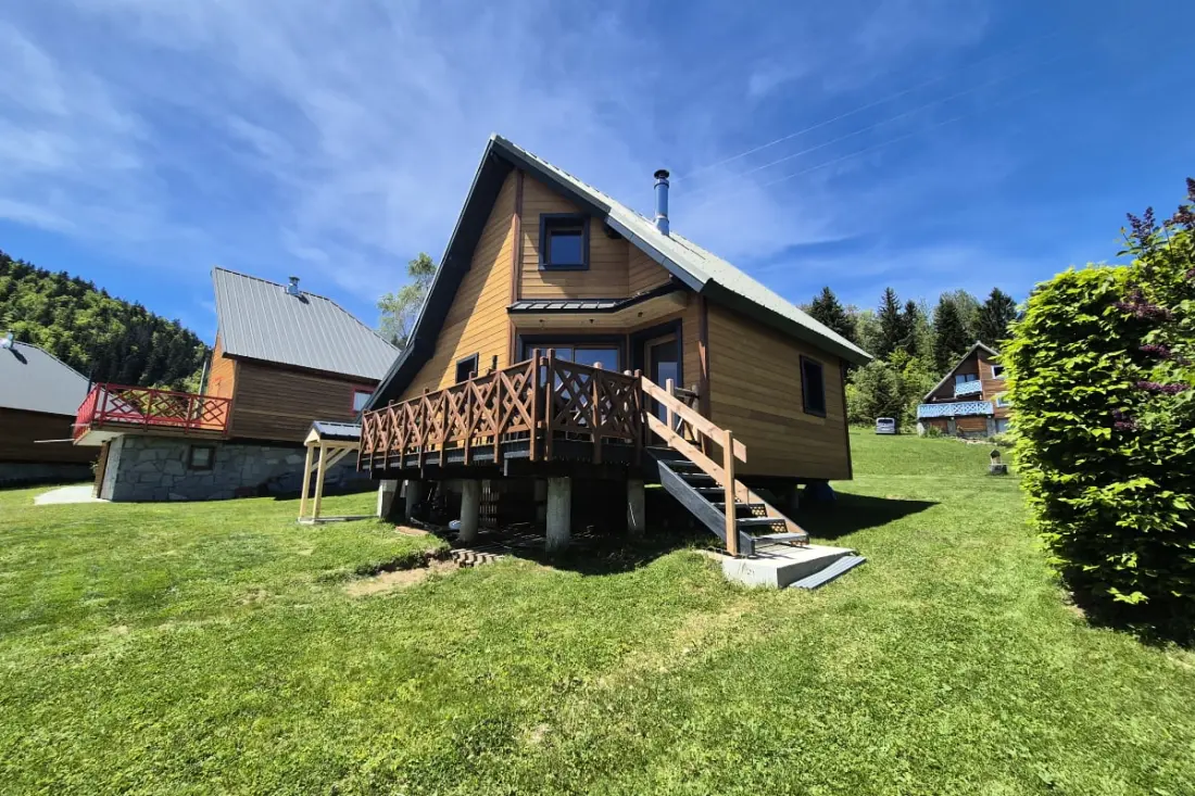 Chalet Nordique 6 ember számára La Féclaz - Nyári medence