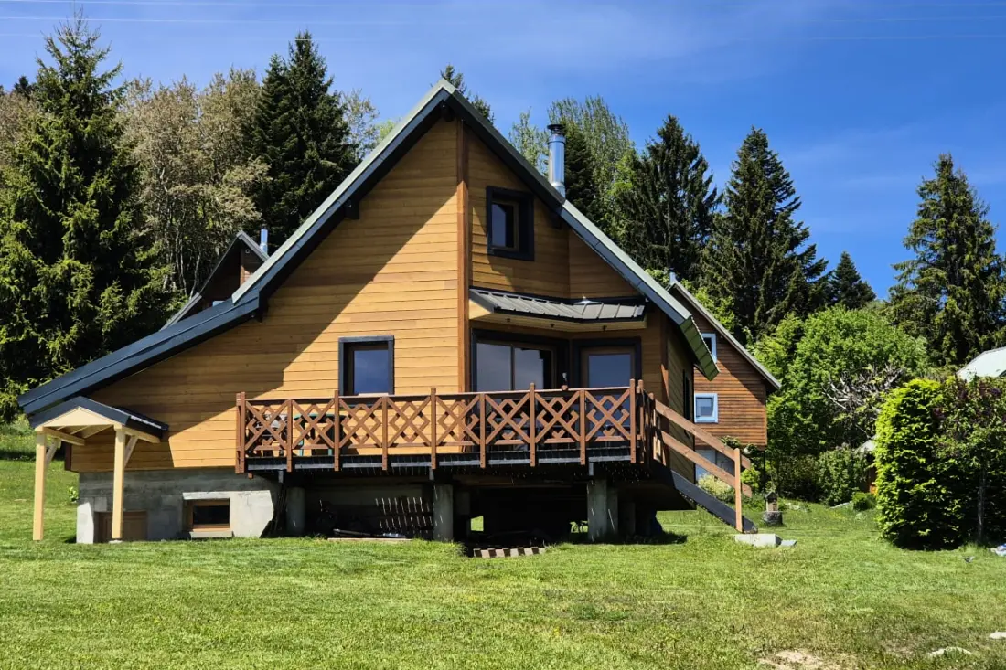 Chalet Nordique 6 ember számára La Féclaz - Nyári medence