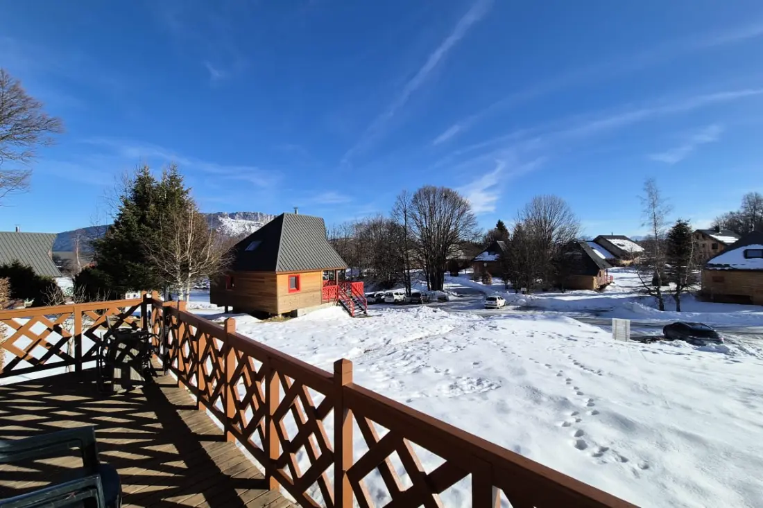 Chalet Nordique 6 ember számára La Féclaz - Nyári medence