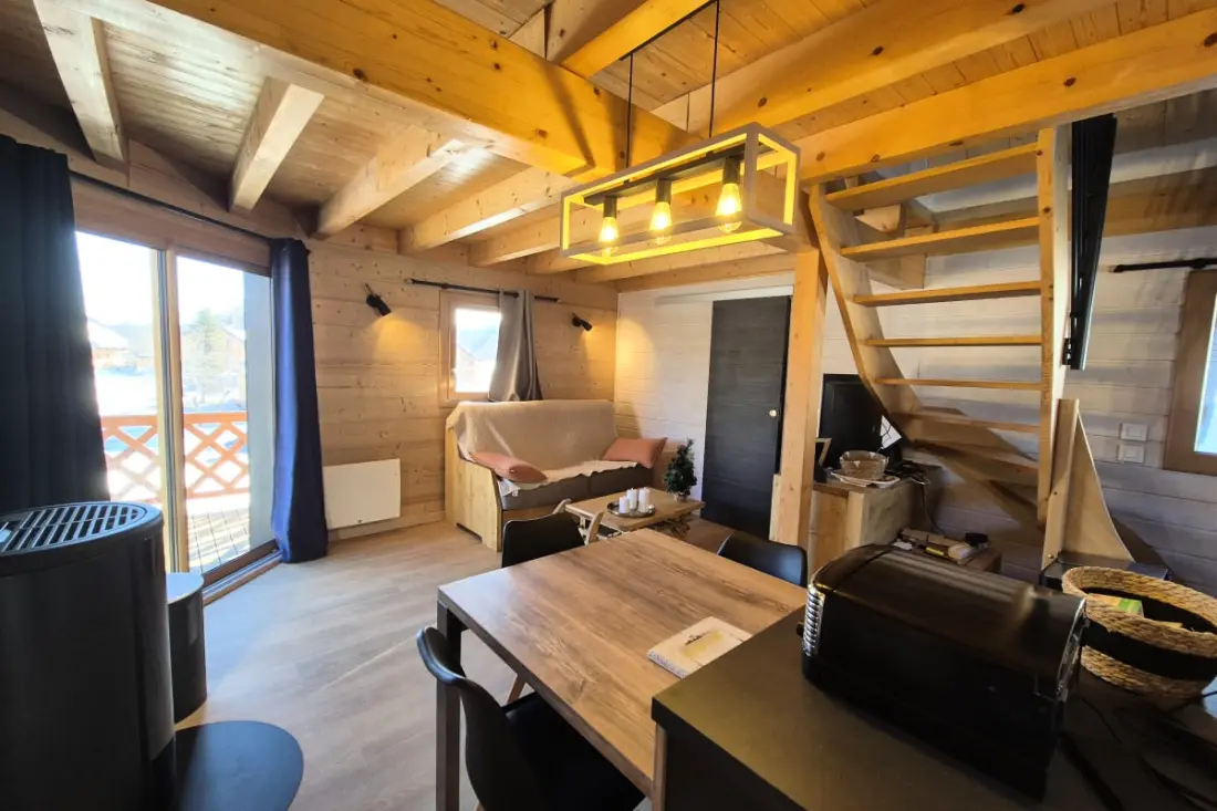 Chalet Nordique 6 ember számára La Féclaz - Nyári medence