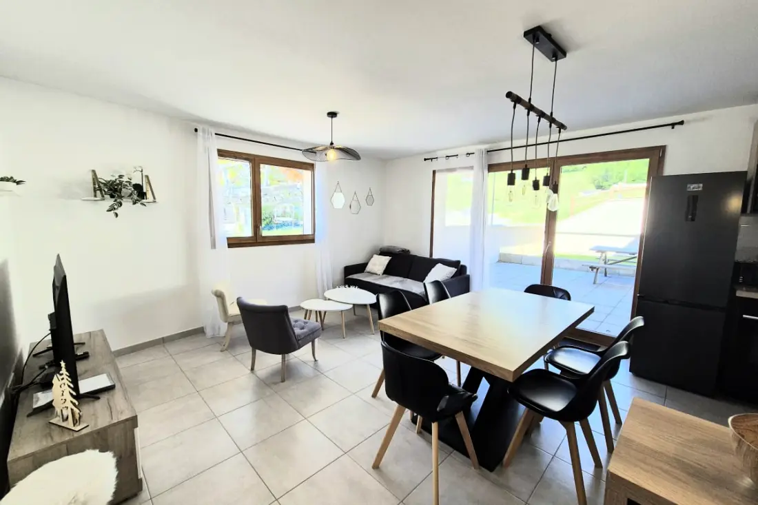 Tágas apartman a lejtők lábánál