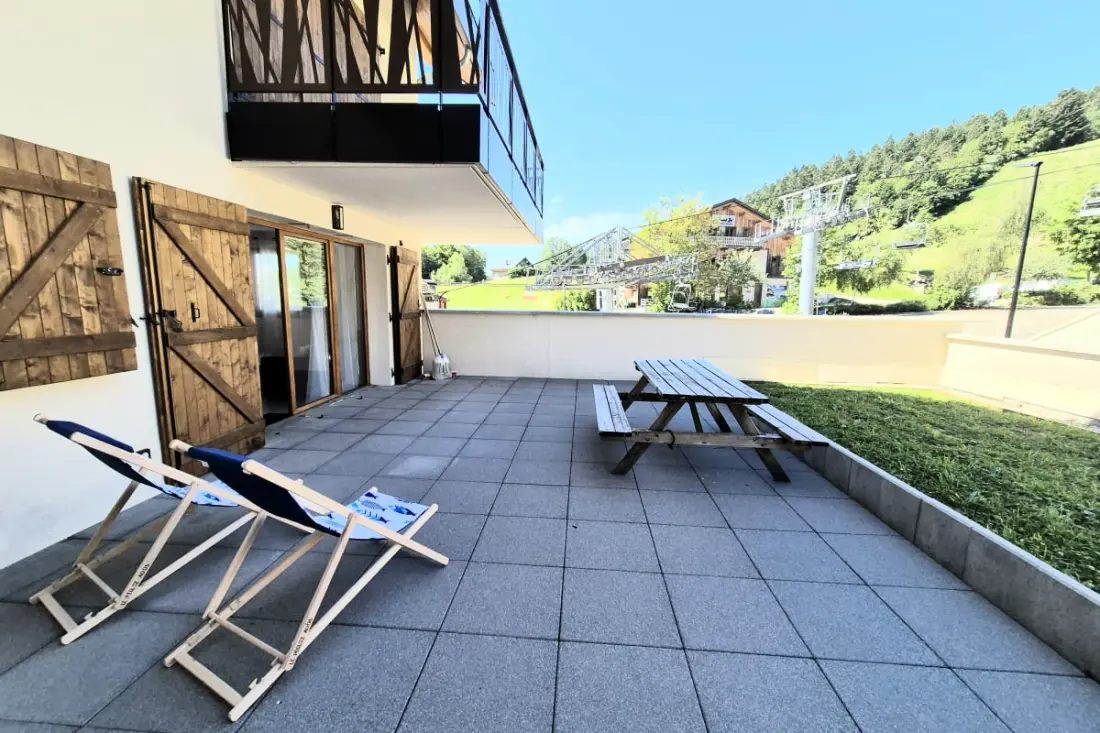 Tágas apartman a lejtők lábánál