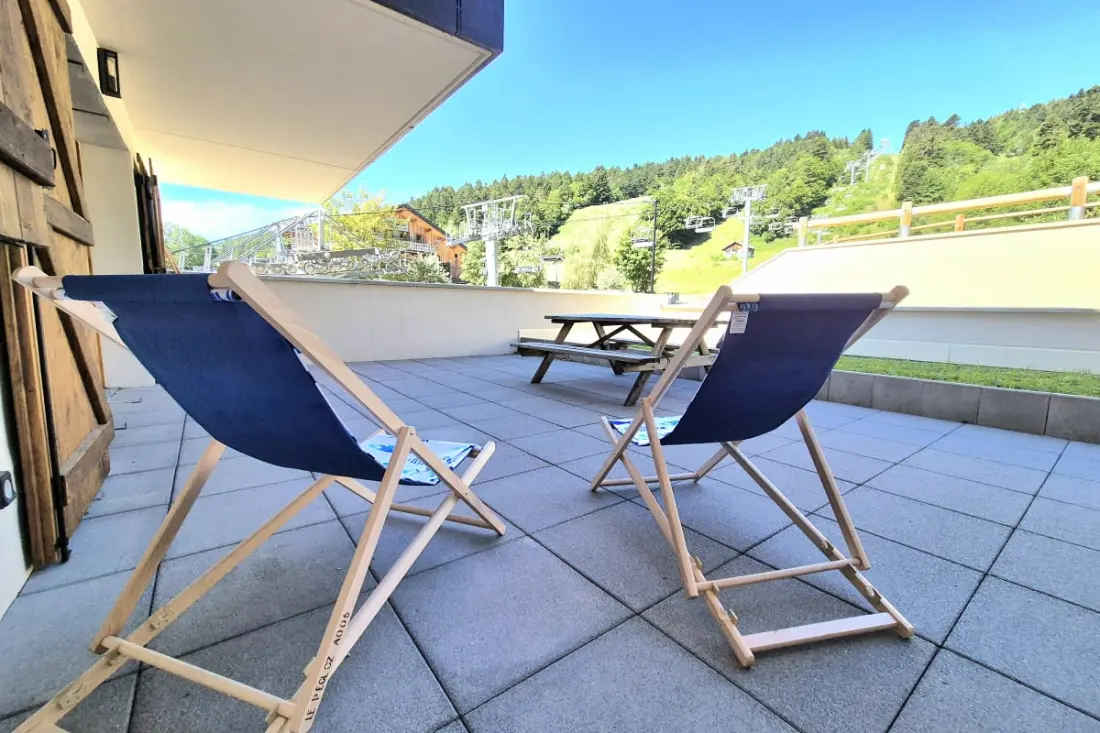 Tágas apartman a lejtők lábánál
