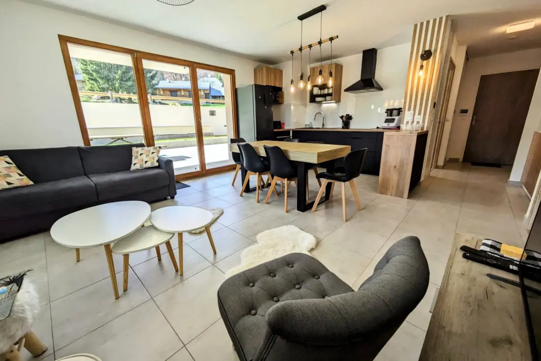 Tágas apartman a lejtők lábánál