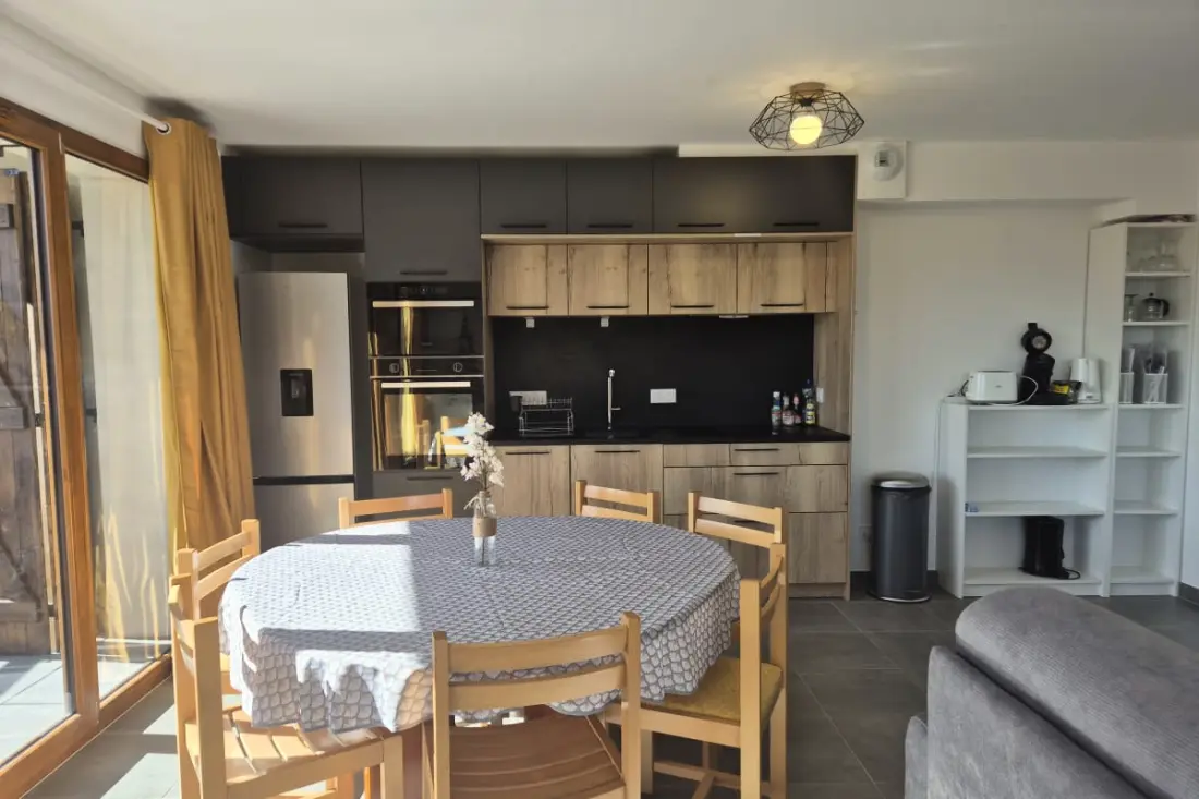 Tágas apartman a lejtők lábánál