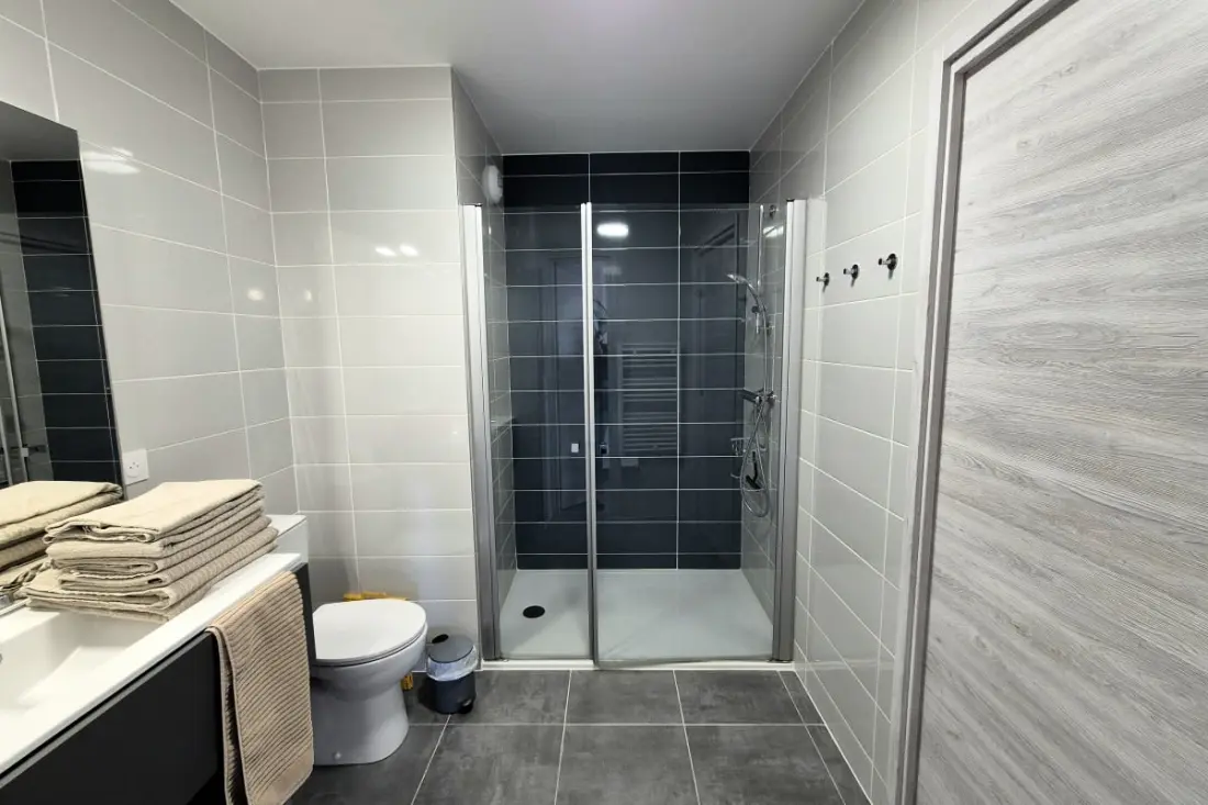 Tágas apartman a lejtők lábánál