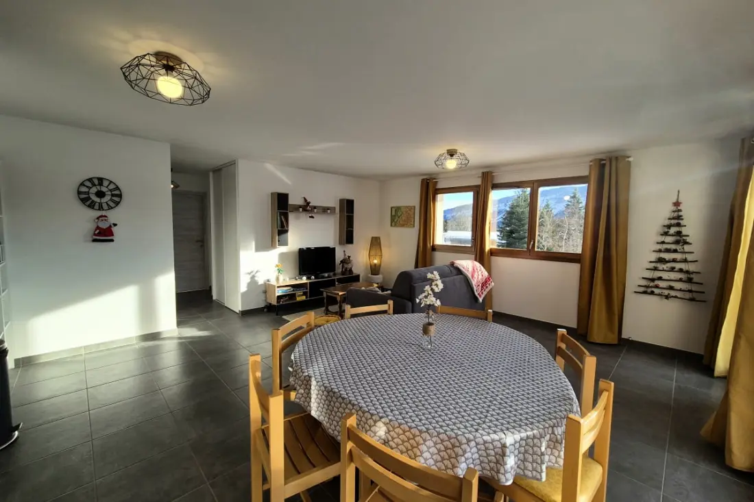 Tágas apartman a lejtők lábánál