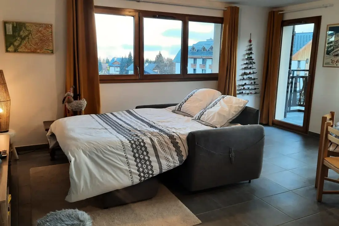 Tágas apartman a lejtők lábánál