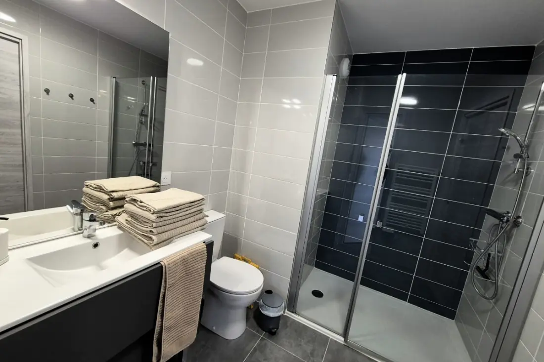 Tágas apartman a lejtők lábánál