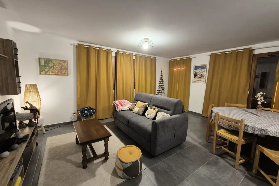 Tágas apartman a lejtők lábánál
