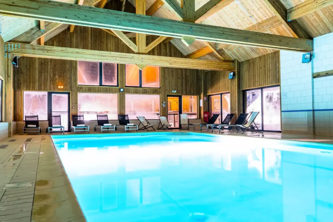 A Havre de Paix En Montagne - Chalet 6 személy medencével és szaunával
