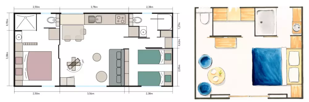 Campingplatz Miremer 4 Sterne★★★★