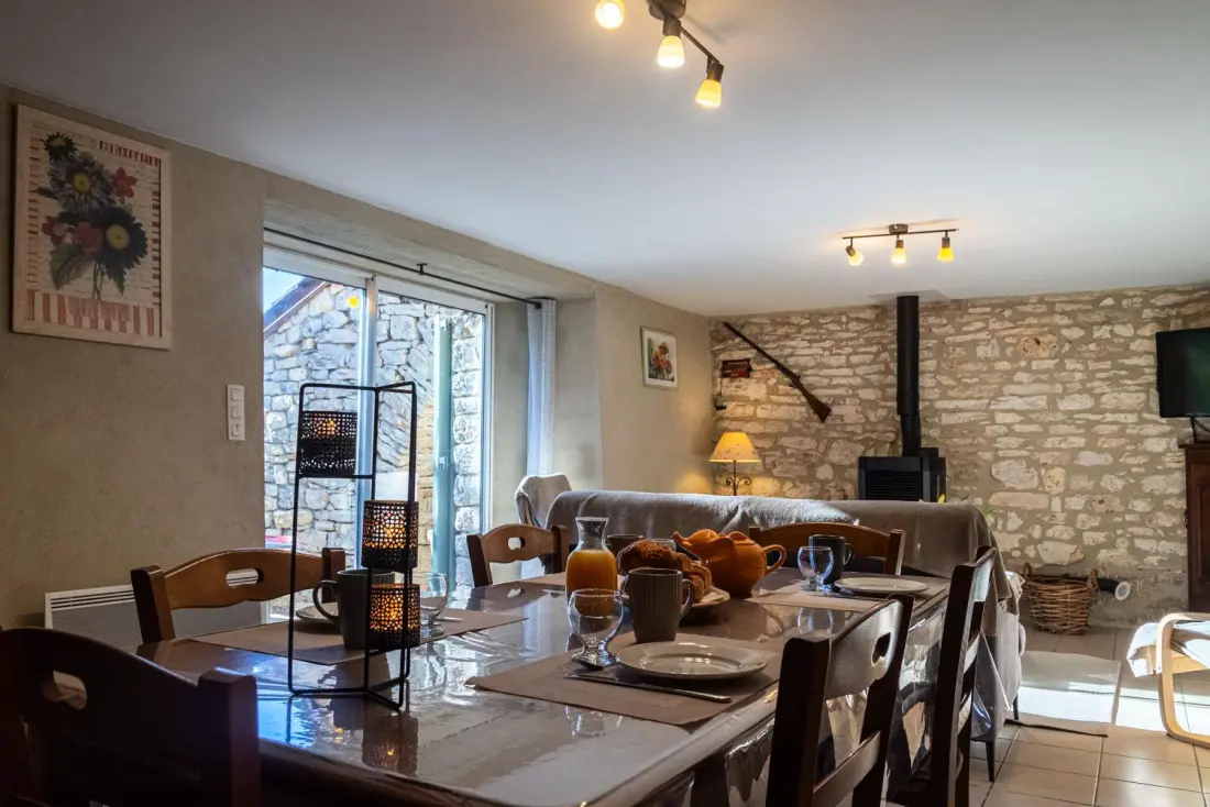 Gîte de France Odilon Ofen 6 Personen bei montignac 3 Ohren