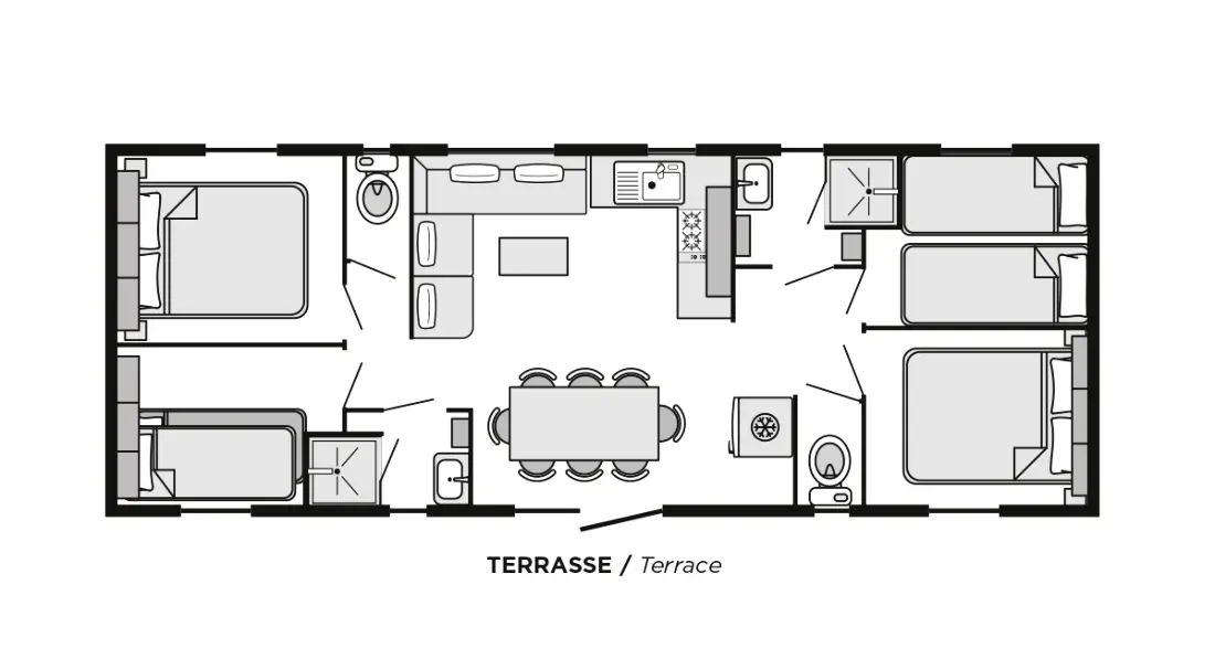 Camping Club La Côte Sauvage 5 Gwiazdy★★★★★ 5 Gwiazdy★★★★★ 5 Gwiazdy★★★★★ 5 Gwiazdy★★★★★ 5 Gwiazdy★★★★★ - MS Vacances