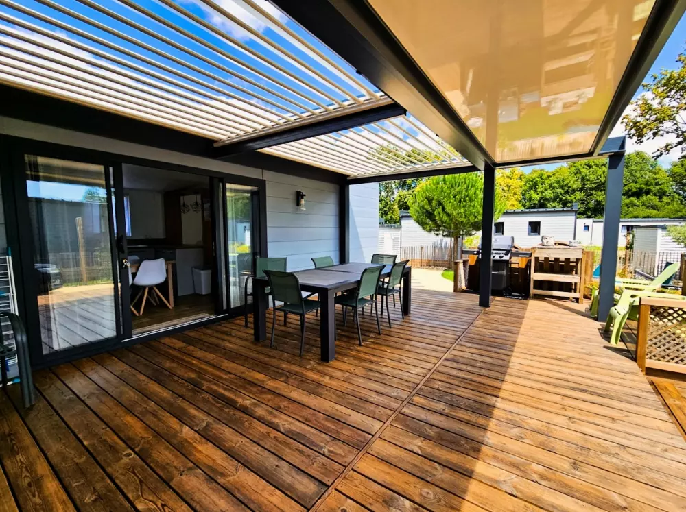 Camping Ecolodges Domaine de la Forêt - van Océan Mobilhomes