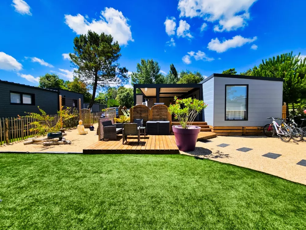 Camping Ecolodges Domaine de la Forêt - van Océan Mobilhomes