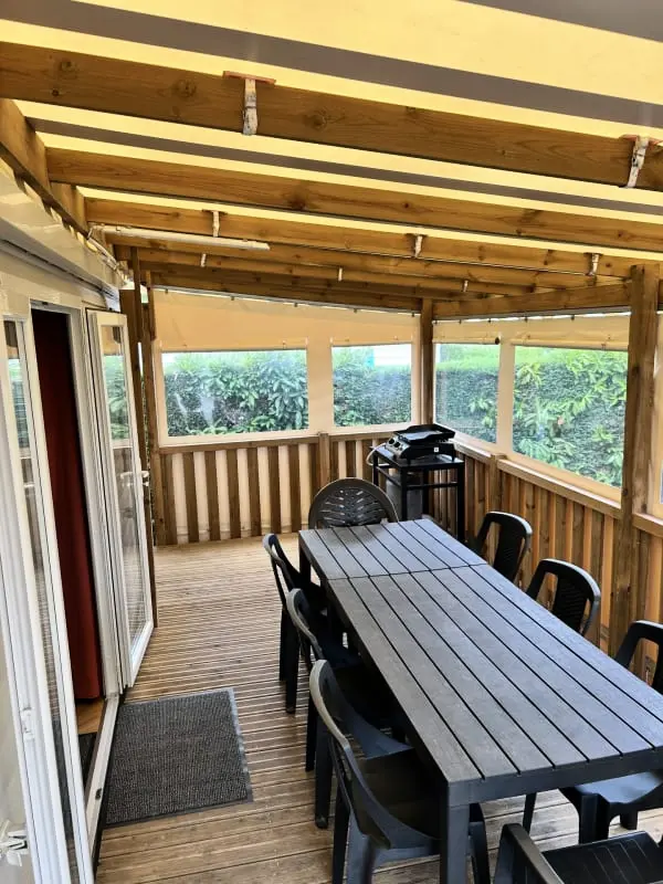 Résidence Camping Les Charmettes - Mobilhome 3 Chambres 2 Sdb